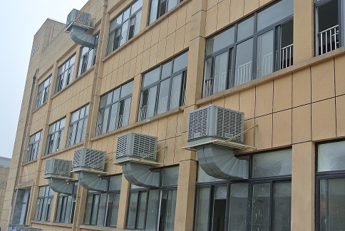 重慶巴王府食品有限公司安裝冷風機